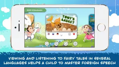 Tangkapan layar Dani: Videobooks, Audiobooks
