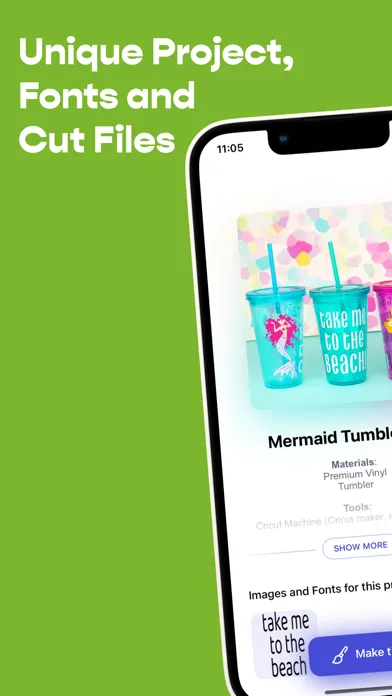 ภาพหน้าจอของ Design & Fonts for Cut Space