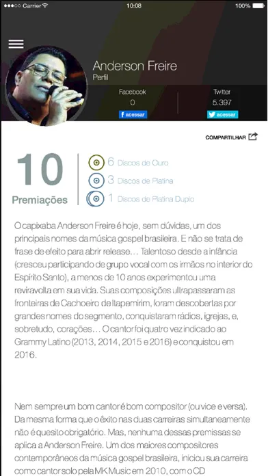Anderson Freire - Oficial应用截图