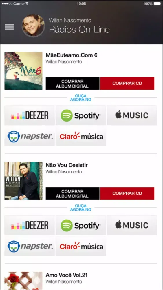 Wilian Nascimento - Oficial应用截图
