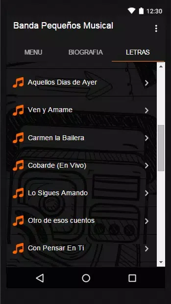Pequeños Musical Suele Pasar应用截图