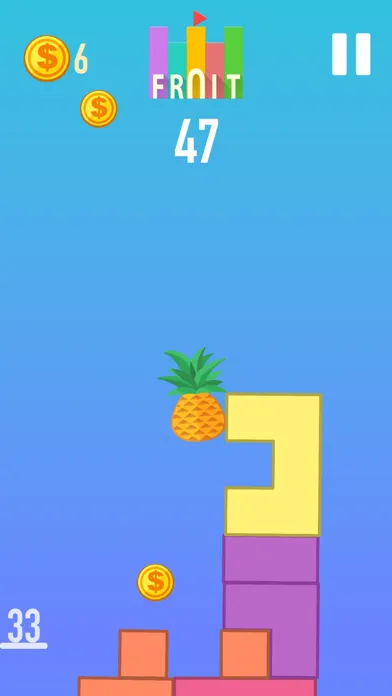 Captures d'écran de Fruit Tower Balancer