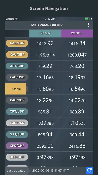 Zrzuty ekranu MKS PAMP