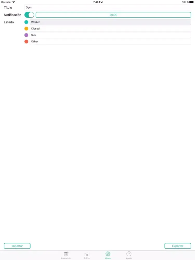 1／day iPad  Screenshots