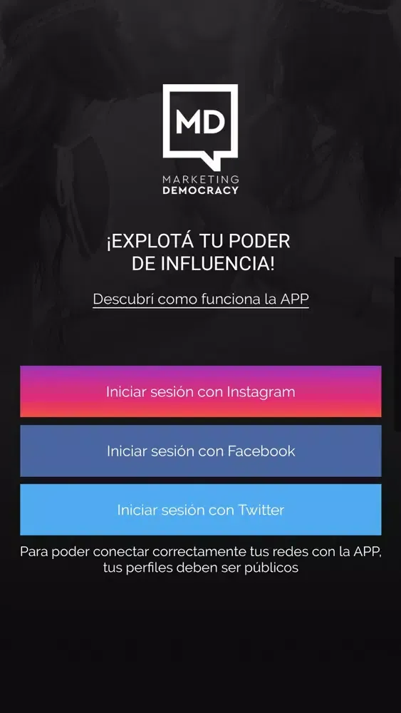 Capturas de pantalla de Marketing Democracy
