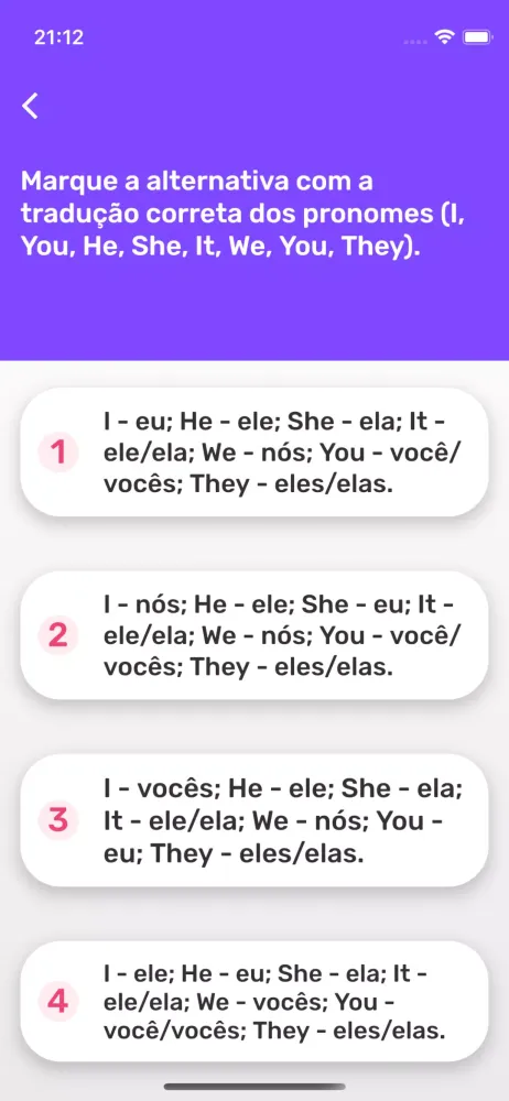 Ảnh chụp màn hình của 2WIN Inglês Real