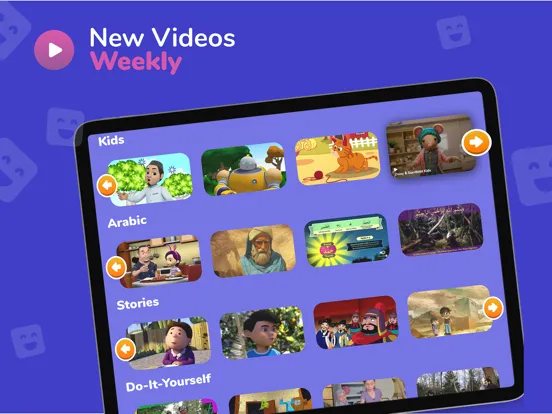 Capturas de pantalla de Muslim Kids TV iPad 