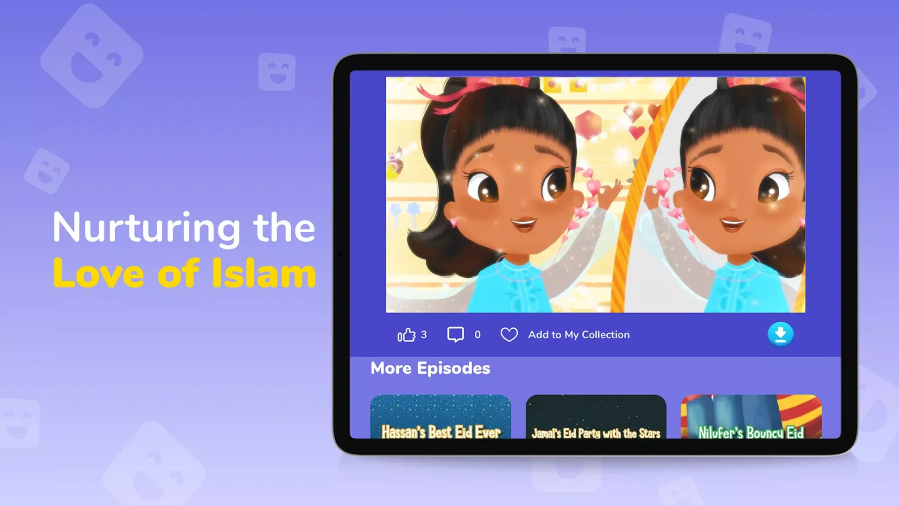 Tangkapan skrin Muslim Kids TV