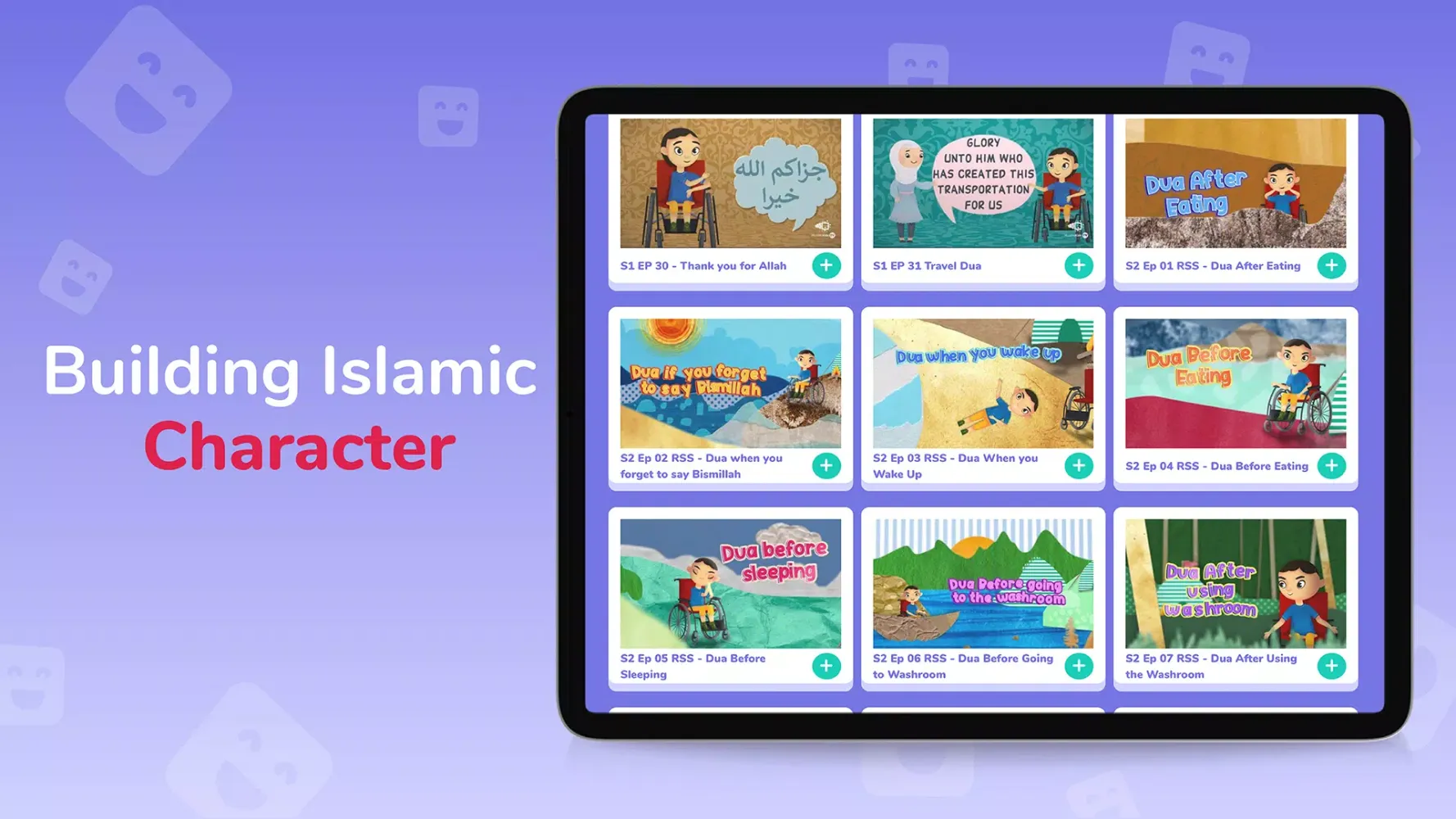 Tangkapan skrin Muslim Kids TV