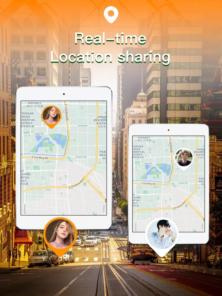 Capturas de tela do Find Geo-Find Friends & Family iPad 