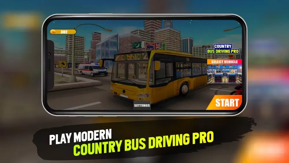 Country Bus Driving Pro Screenshots