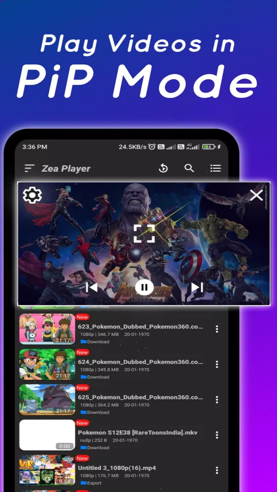 MKV Video Player - Zoo Player Ekran Görüntüleri