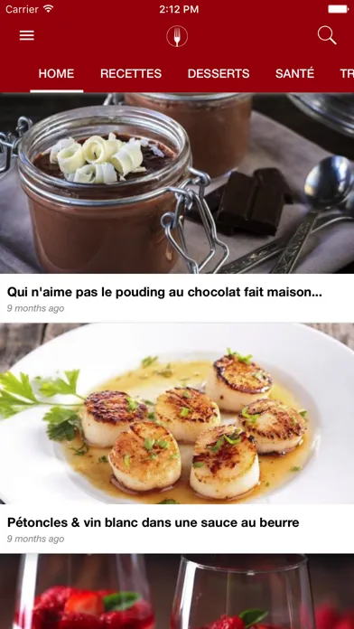 Ma Fourchette سکرین شاٹس