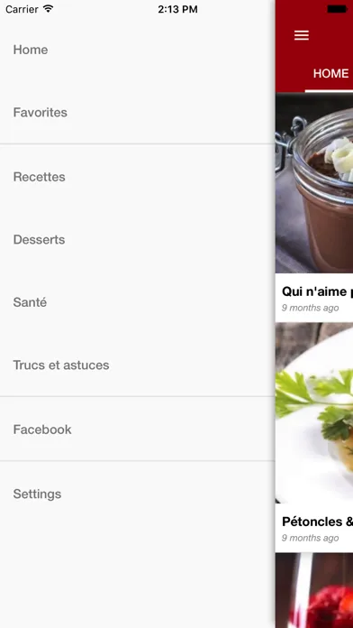 Ma Fourchette سکرین شاٹس