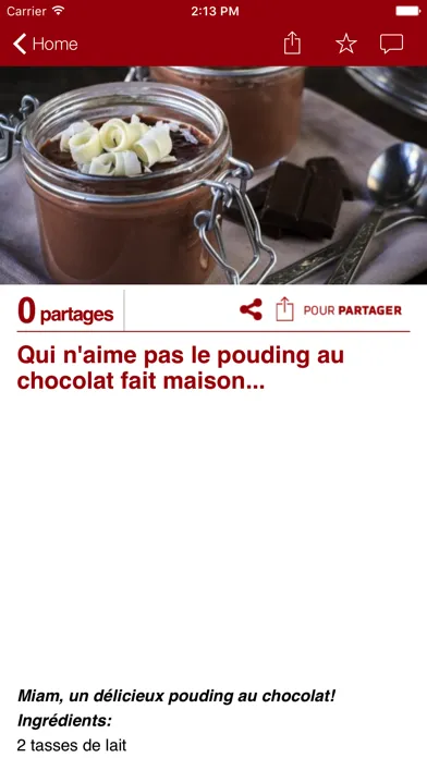 Ma Fourchette سکرین شاٹس