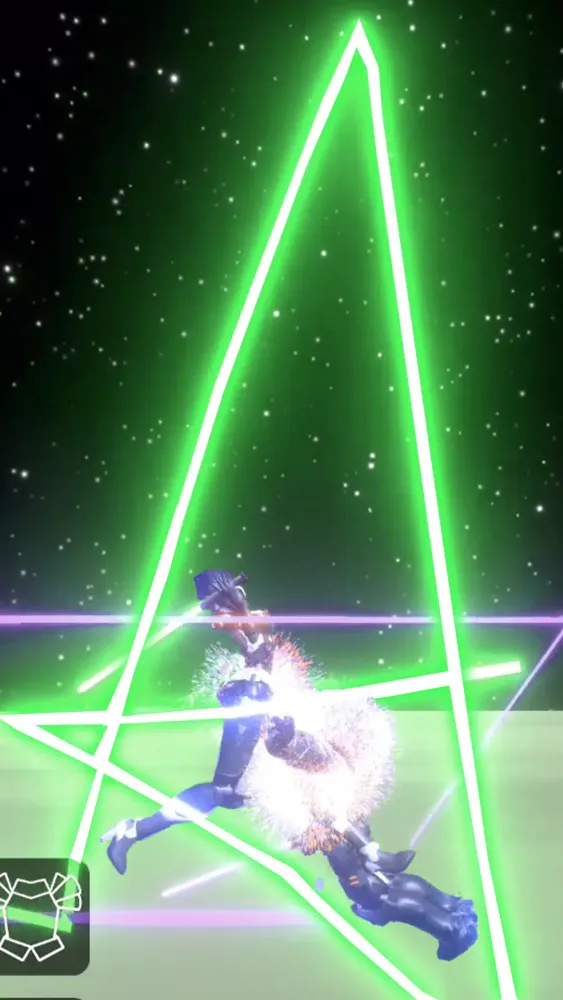 ภาพหน้าจอของ Draw N Attack: Light Saber