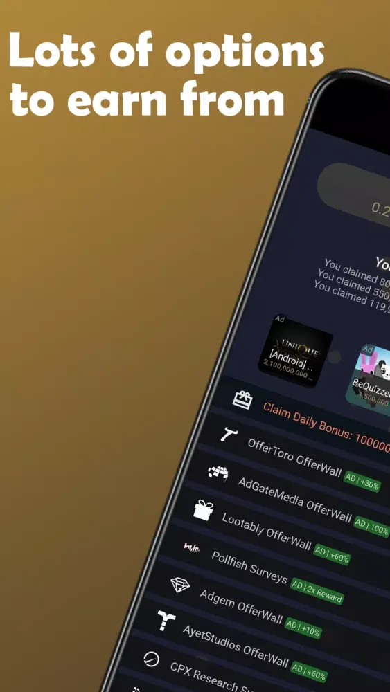 Capturas de pantalla de Earn Dogecoin