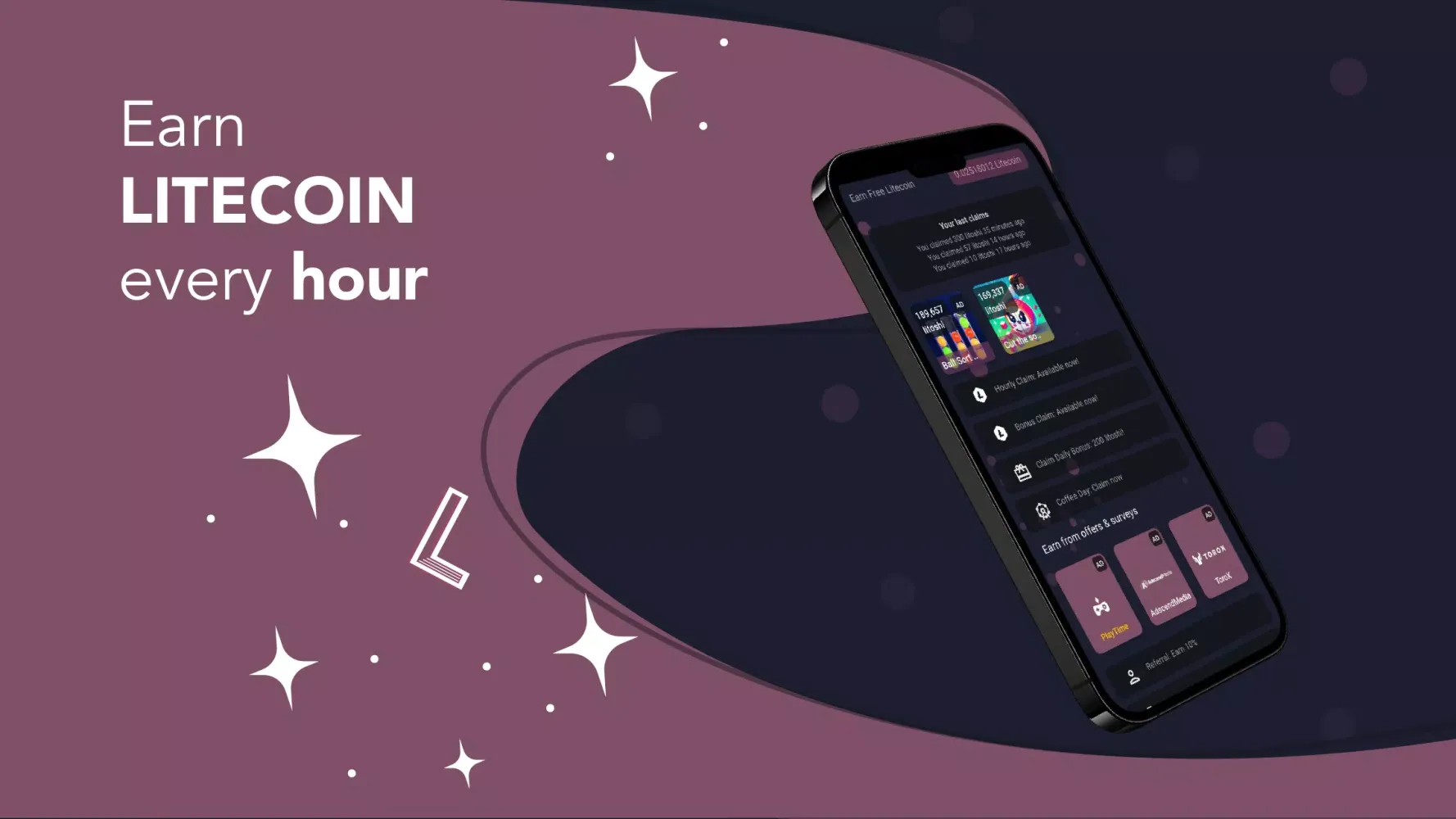 Earn Litecoin Screenshots