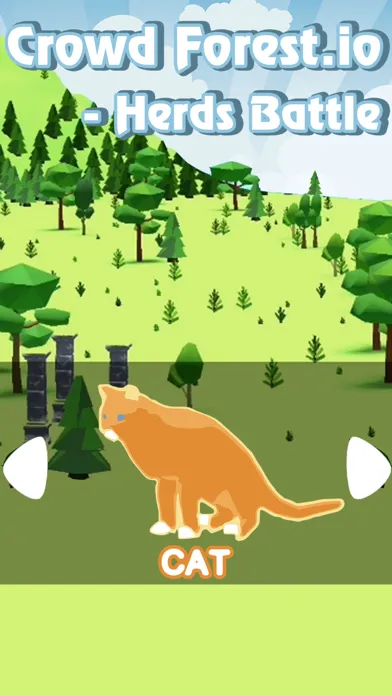 Tangkapan layar Crowd Forest.io - Herds Battle