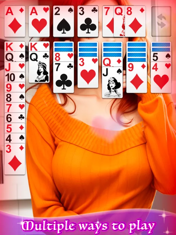 Solitaire Love Sweet Encounter iPad  سکرین شاٹس