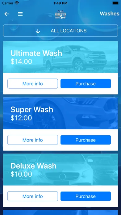 Скриншоты MLA Auto Spa Car Wash