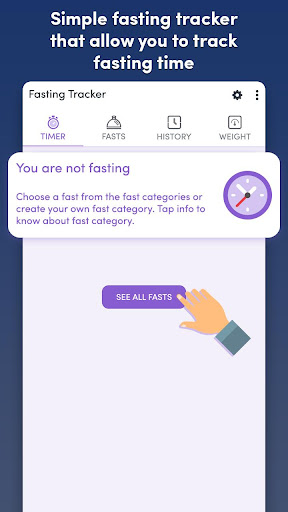 Fasting Tracker: Track Fasting Screenshots