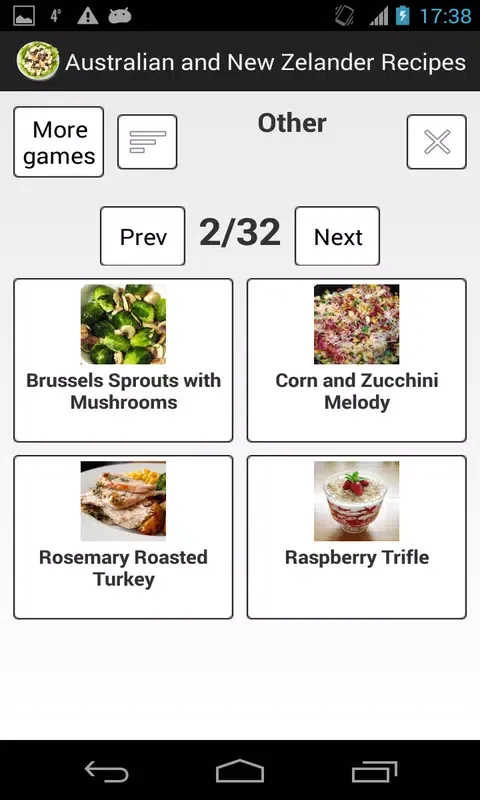 Australian Recipes Screenshots