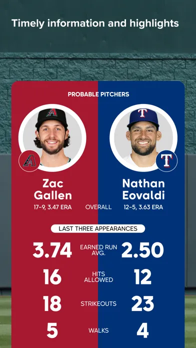 ภาพหน้าจอของ MLB