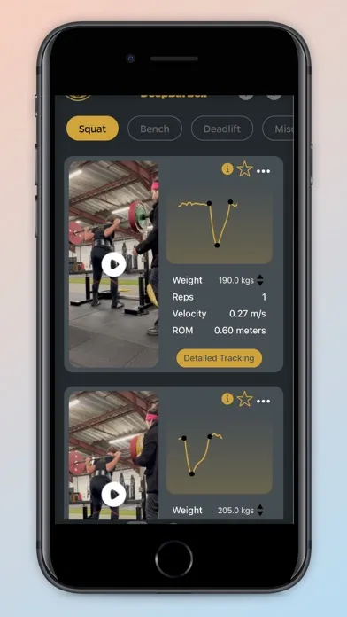 DeepBarbell Screenshots