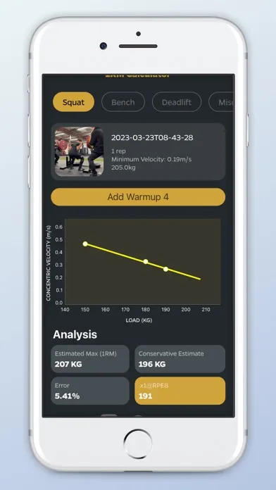 DeepBarbell Screenshots