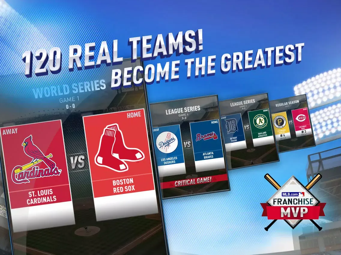 Скриншоты MLB.com Franchise MVP iPad 