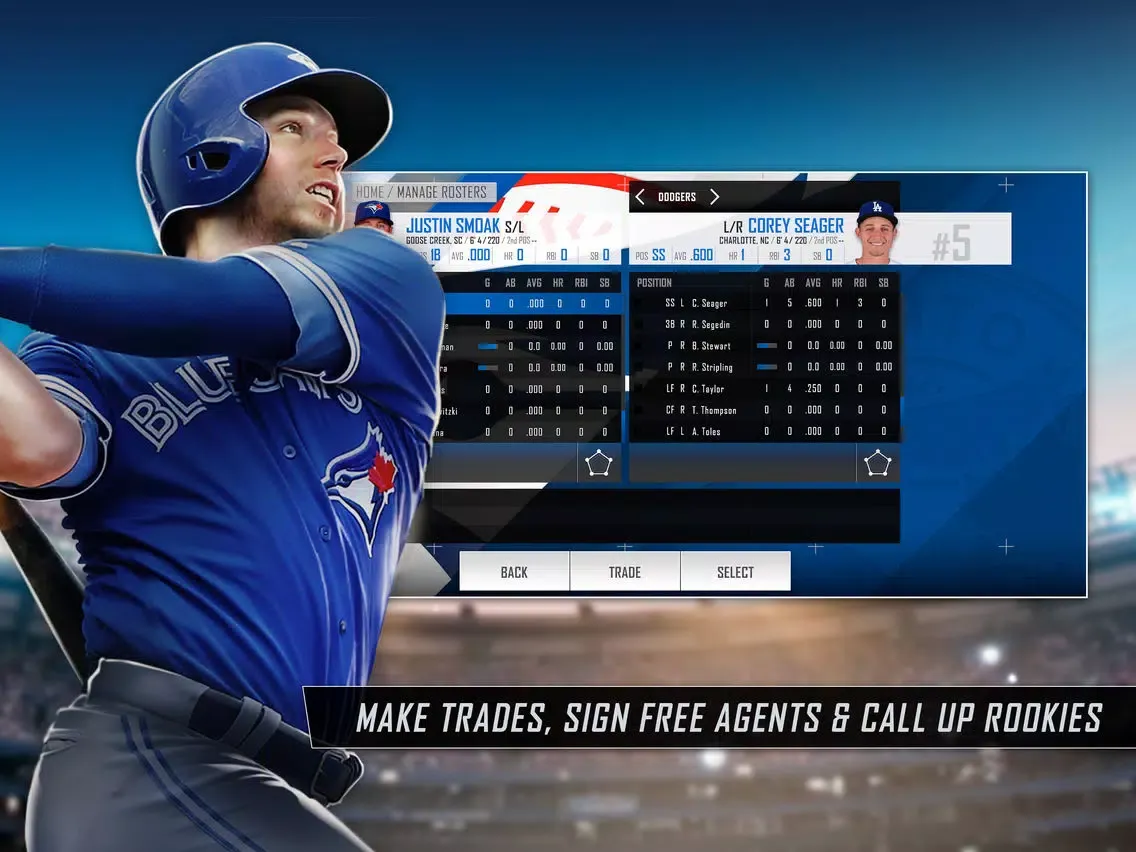 R.B.I. Baseball 18 iPad  سکرین شاٹس