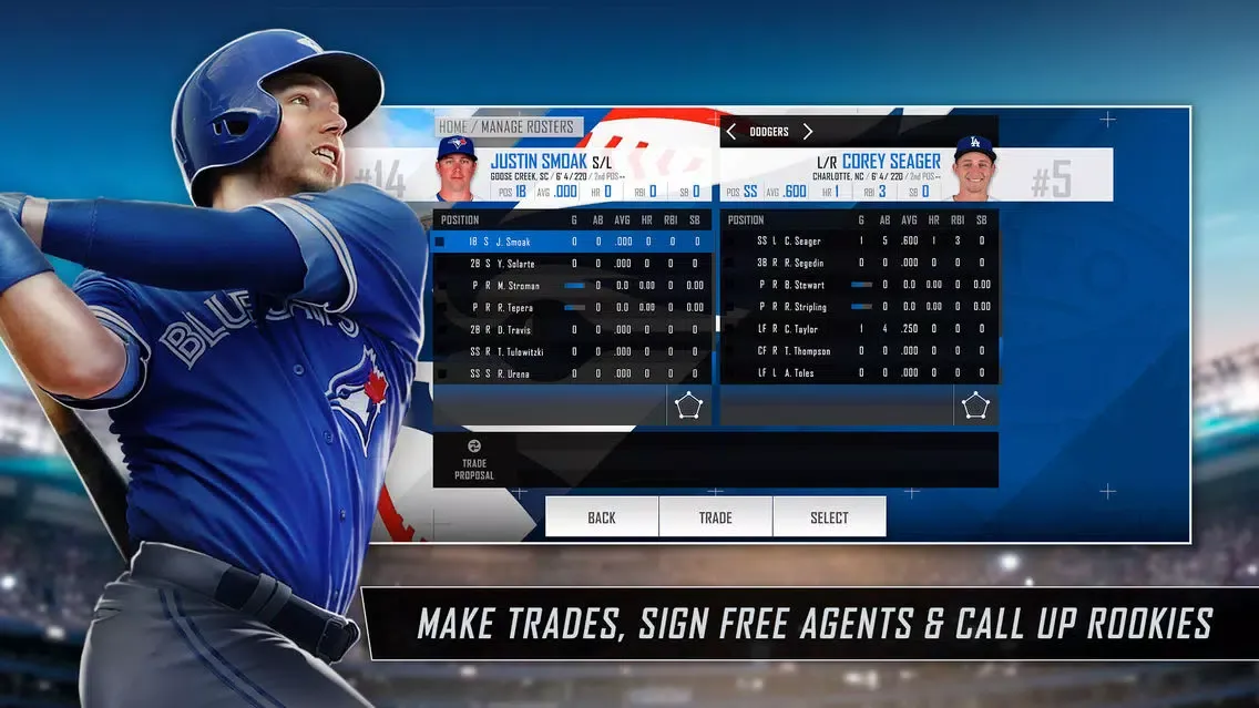 R.B.I. Baseball 18 سکرین شاٹس