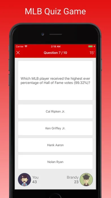 Скриншоты MLB Fan Quiz