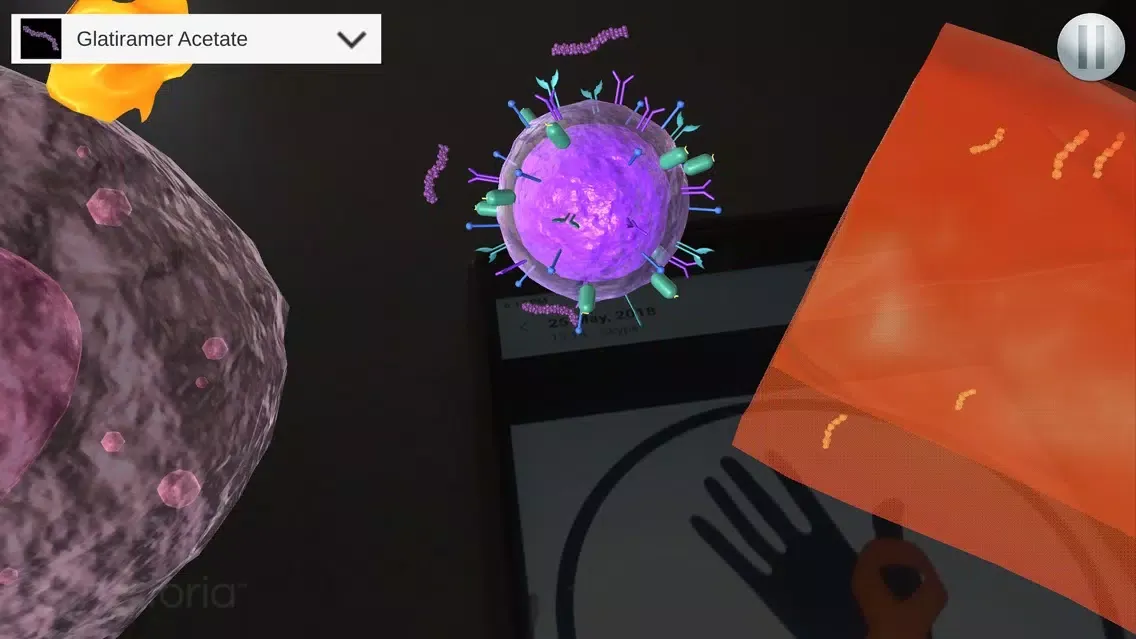 Zrzuty ekranu MS CARES Augmented Reality