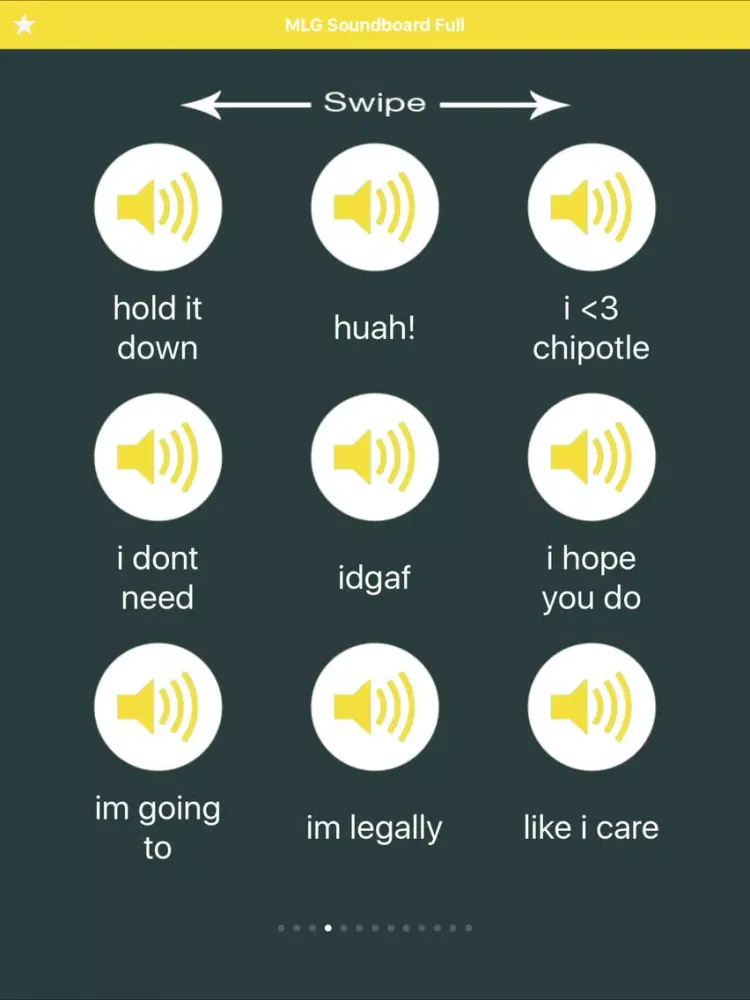 Capturas de pantalla de Illuminati MLG Soundboard Soundboard For Vine&Meme iPad 