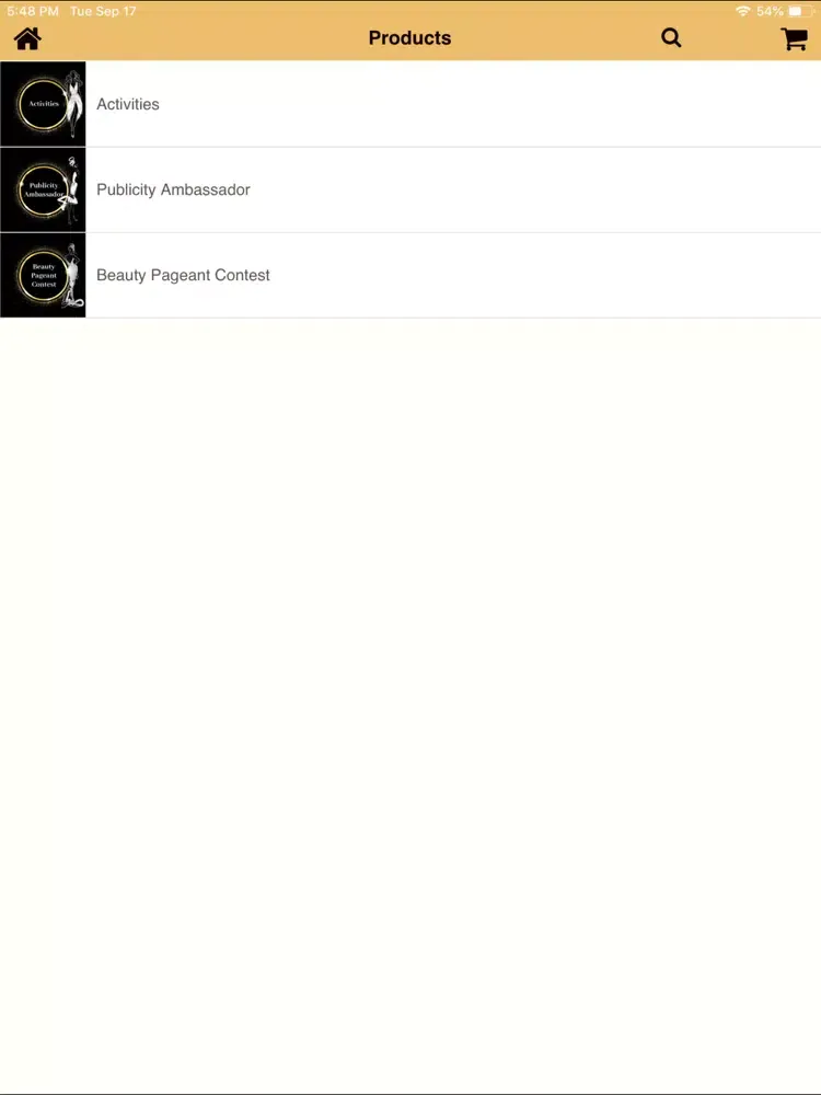 Ảnh chụp màn hình của MLI Beauty Pageant iPad 