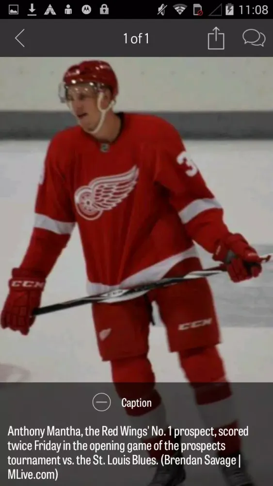 تصاویر MLive.com: Red Wings News