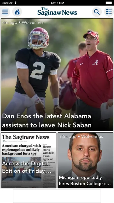 The Saginaw News স্ক্রিনশট