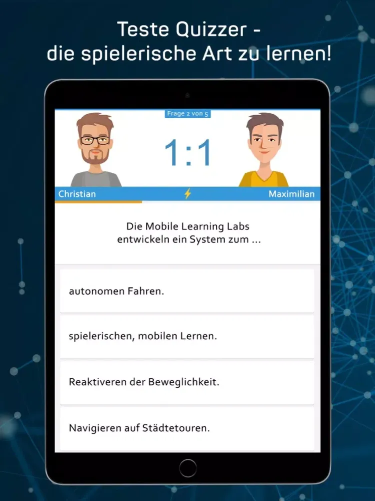 Capturas de pantalla de Quizzer Community iPad 