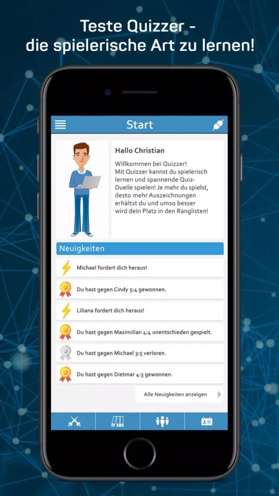 Capturas de pantalla de Quizzer Community