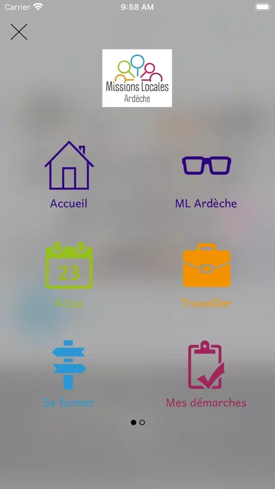 Capturas de tela do Missions Locales Ardèche