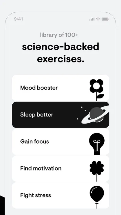 Скриншоты stoic. journal & mental health