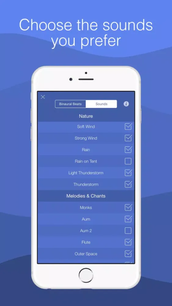 Ananda - Meditate, Focus & Relax with Binaural Beats and Nature Sounds スクリーンショット