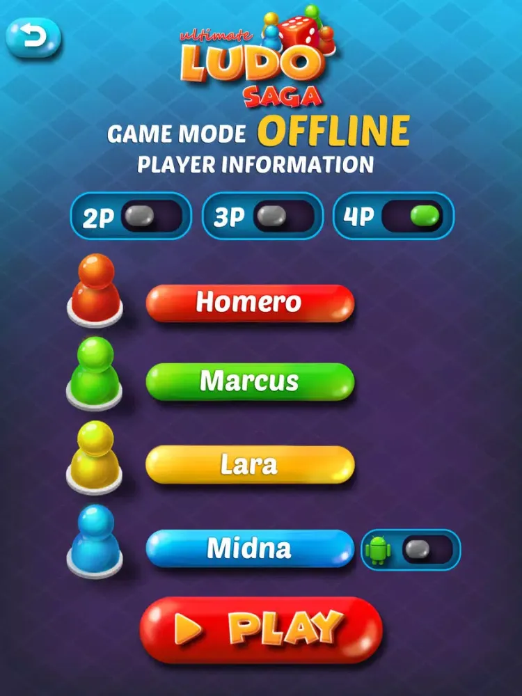Ultimate Ludo Saga iPad 应用截图