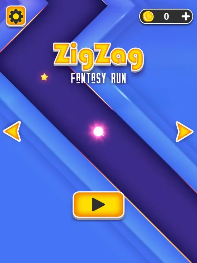 ZigZag Fantasy Run Lite iPad 应用截图