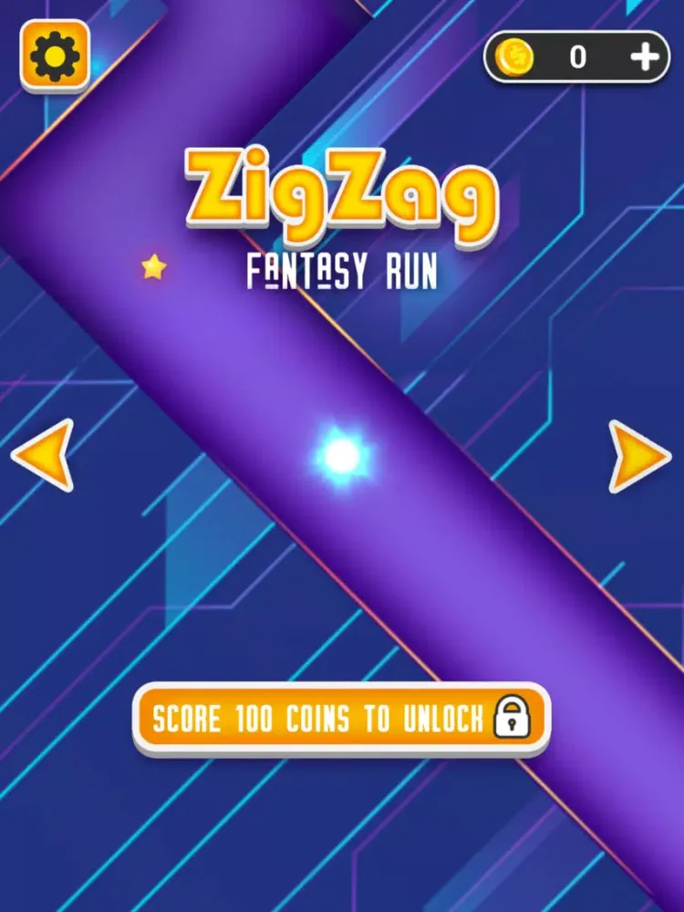 ZigZag Fantasy Run Lite iPad 应用截图