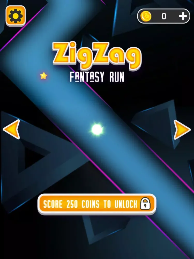 ZigZag Fantasy Run Lite iPad 应用截图