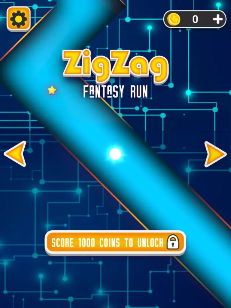 ZigZag Fantasy Run Lite iPad 应用截图