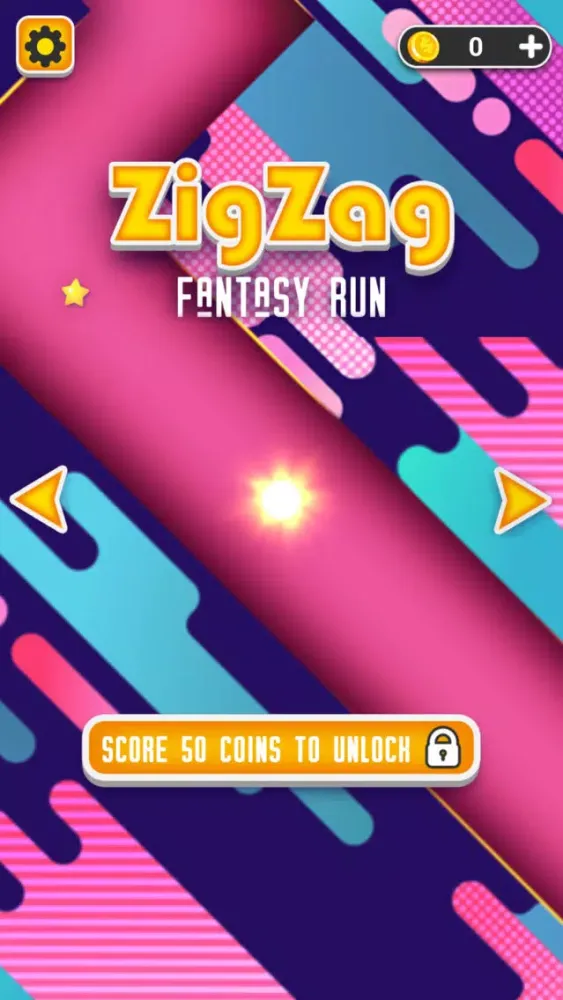 ZigZag Fantasy Run Lite应用截图